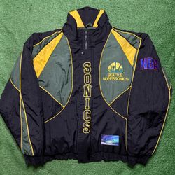 Vintage Seattle SuperSonics Jacket X-Large