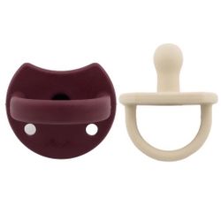 Lily Bean MINIBULB NOSENOOK Pacifier Binky Set in ARIZONA SYCAMORE | 2 PACK