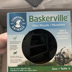 Baskerville Dog Muzzle 
