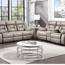 Reclining Sofa & Loveseat 