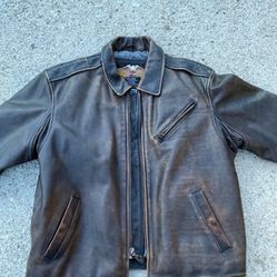 Genuine Harley Davidson Leather Jacket Womans Large