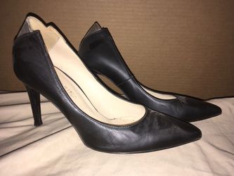 Italy made Marina, Feuillere Noir size 38 high heal shoes