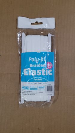 (31) Poly-fil Braided Elastic 20 yards 0.24" x 20 yards (6mm x 18.2 m)