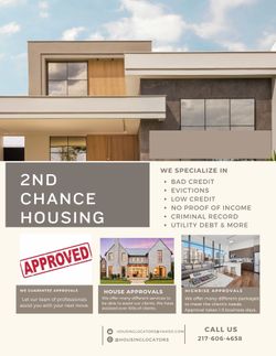 Second Chance Housing 
