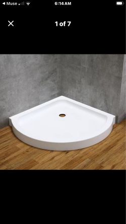 Maia 32 in. x 32 in. Base in White