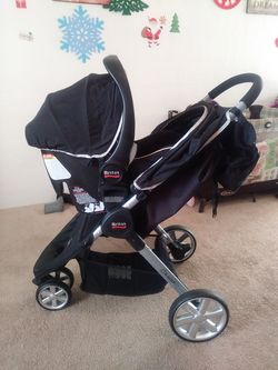 Used britax b cheap agile stroller for sale