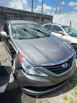 2014 hyundai sonata parts 2.4 GDI engine transmission doors rims hood lights fender axel suspension