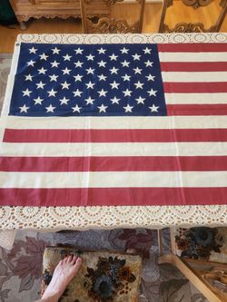 5'2"x2'10" American Flag 13 stripes 50 stars