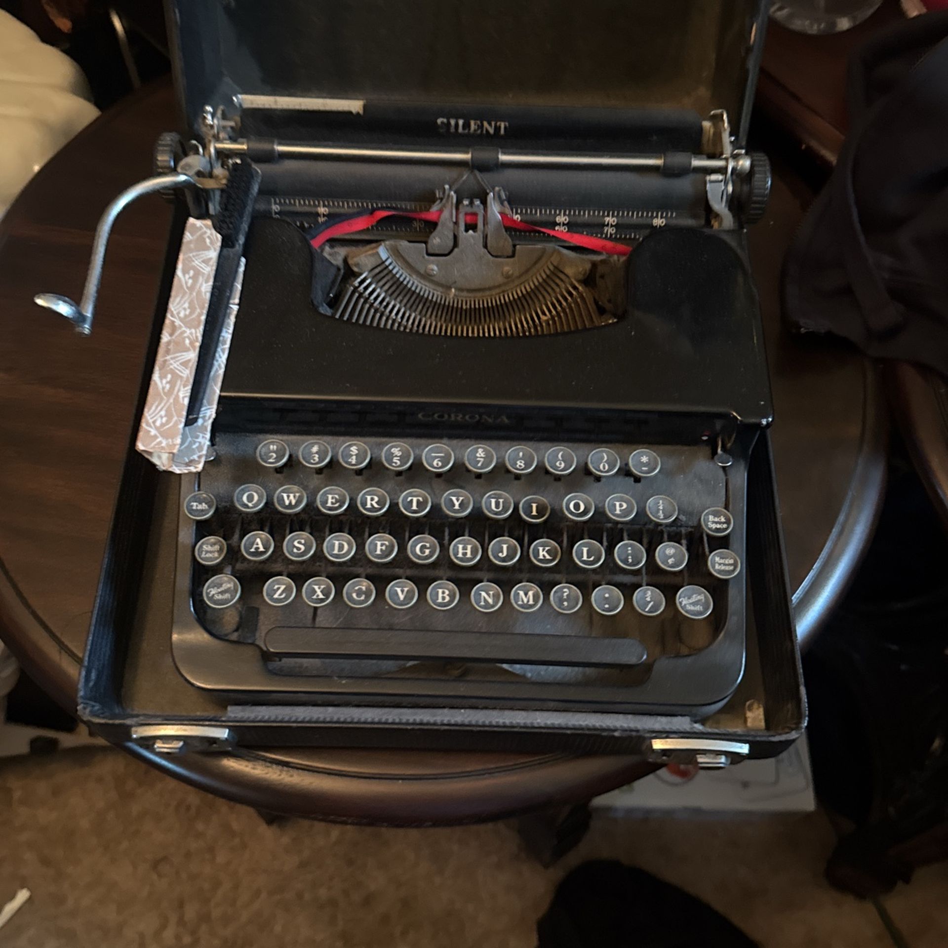 Smith-Corona Silent 1930 antique typewriter