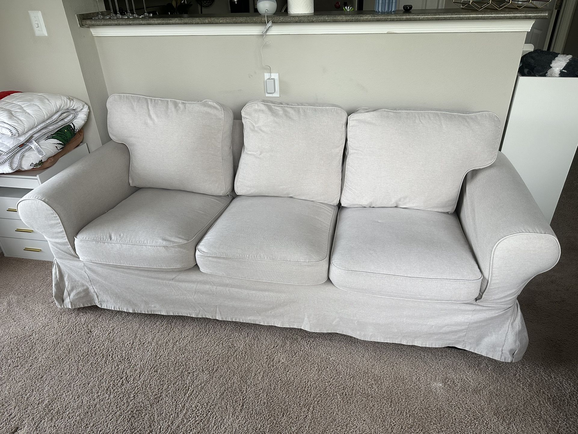 Sofa, Chair And Ottoman