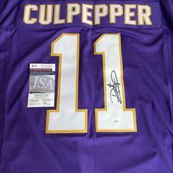 Daunte Culpepper Signed Jersey (JSA)