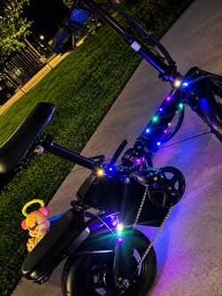 E-bike scooter boosted speed