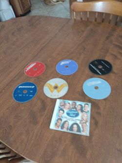 6 dvds movies and 1 music cd for free