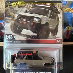 🔥 Hot Wheels Premium 2000 Toyota 4Runner 1:43 🔥