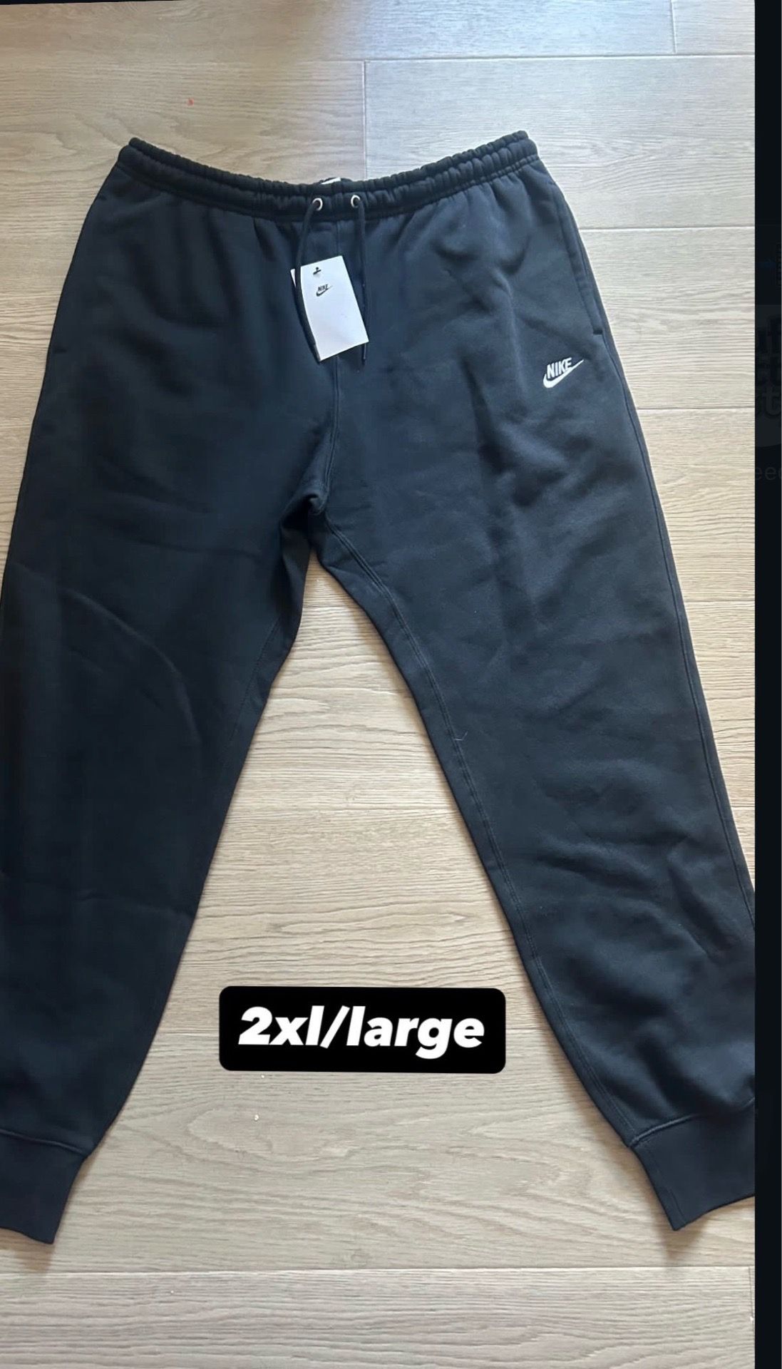 Nike all black sweats