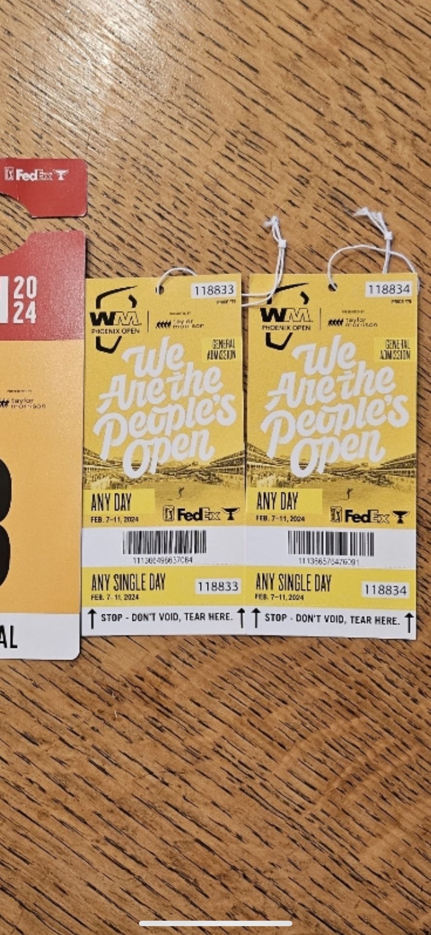 Waste Management Phoenix Open Tickets