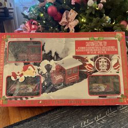 🎄 Vintage Christmas Train Set – North Pole Express - Used Once 