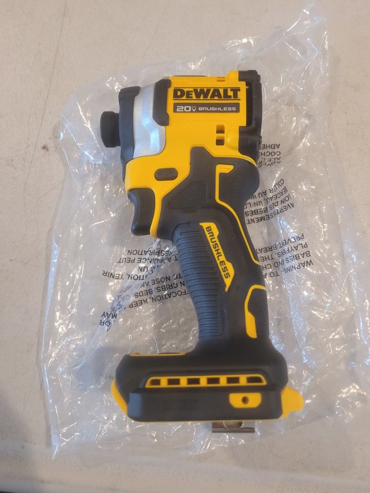 Dewalt 20V Brushless Atomic Compact Series 1/4" Impact Driver Tool Only!!!