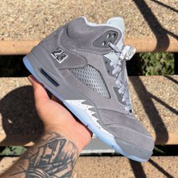 Air Jordan 5 Retro “Wolf grey” 