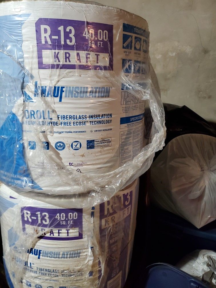 Brand New Fiberglass Insulation