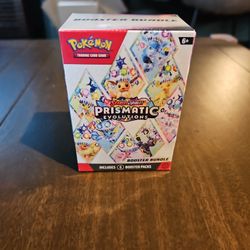 New Sealed Pokemon Prismatic Evolutions Booster Bundle