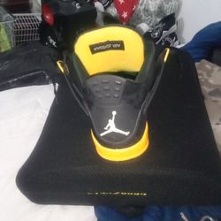 Black Yellow Jordans