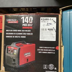 Lincoln Electric 140 Pro MiG / Flux-cored Wire Feed Welder 