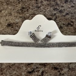 Women's Jewelry Choker Necklace - Black