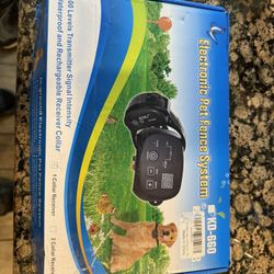 Electronic Pet Fence System, model KD-660.