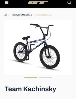 GT Bikes Team Kachinsky Freestyle BMX Bike