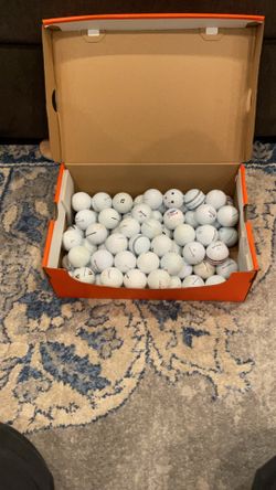 Golf Balls (about 75 Balls) : Callaway, Wilson, Bridgestone, Vice, Srixon, Taylormade, Kirkland, Maxfli, and more