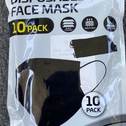 Black face mask￼