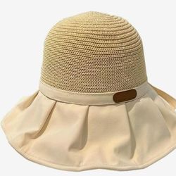 Sun Brim Hat - Beige