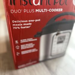 New Instant Pot Duo Plus 8qt