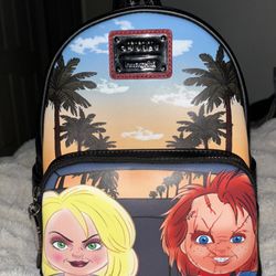 Loungefly Chucky and Tiffany mini backpack