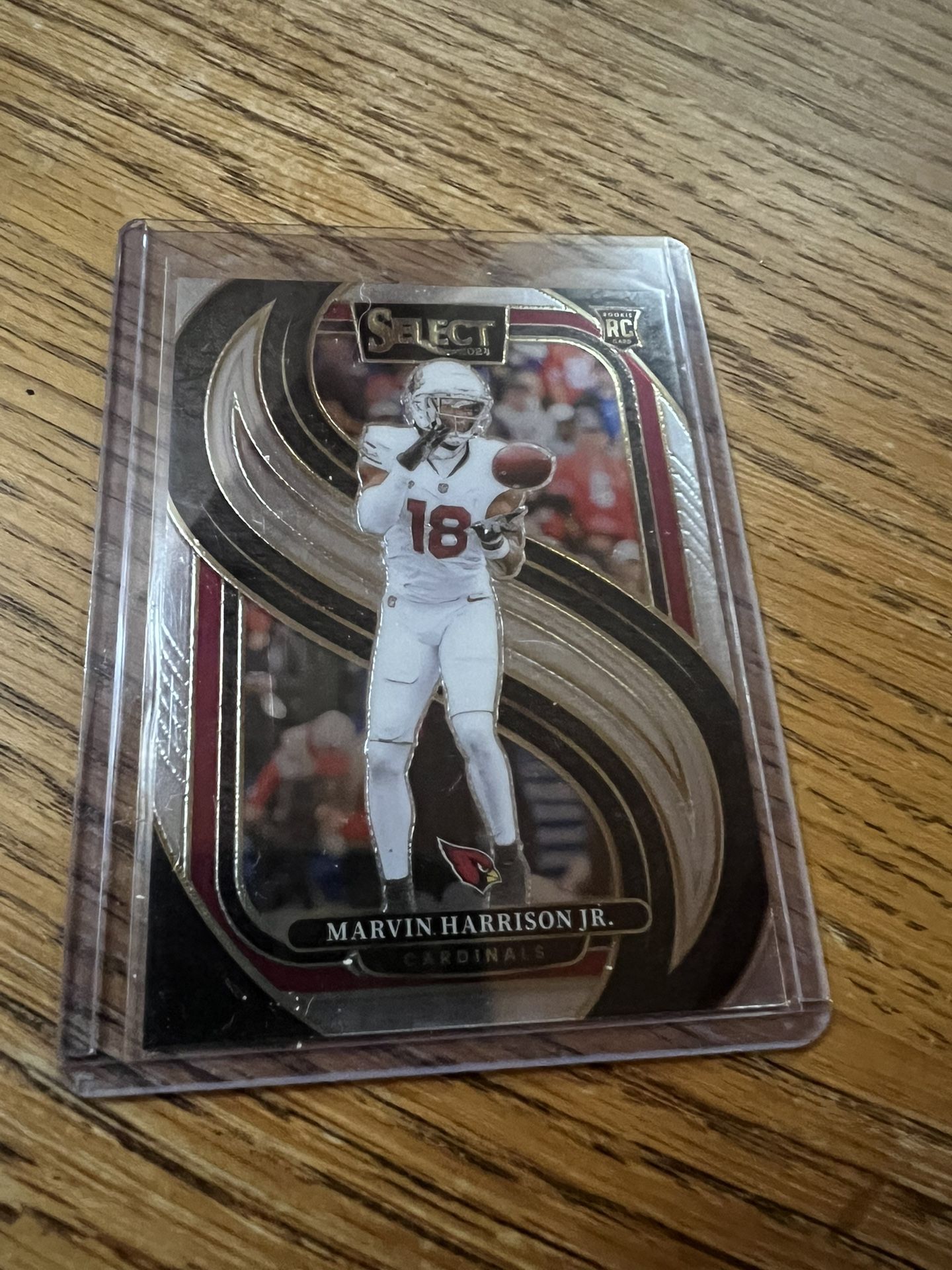 Marvin Harrison Jr Select Football Rookie Card