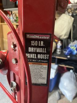 haulmaster - drywall panel hoist
