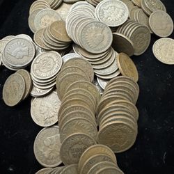 Indian Head Penny Cent Random Qty 50