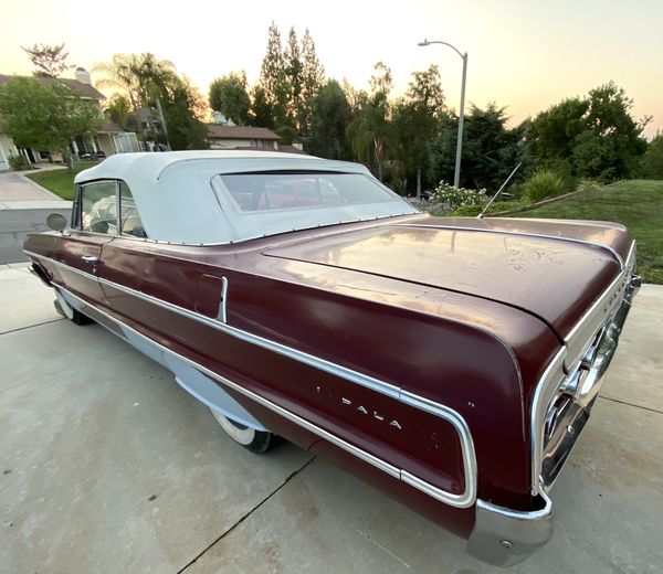 1964 Chevy Impala Ragtop Original Hotrod Lowrider oldie restoration ...
