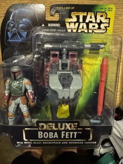 Star Wars Power Of The Force Deluxe Boba Fett
