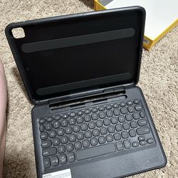 iPad case with keyboard