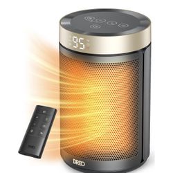 Dreo Space Heater with Thermostat and Remote, 2024 Upgraded, Digital Display 1500watts