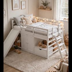 Low Loft Bed For Kids 