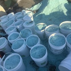 55 Pounds Rack Blue Salt 