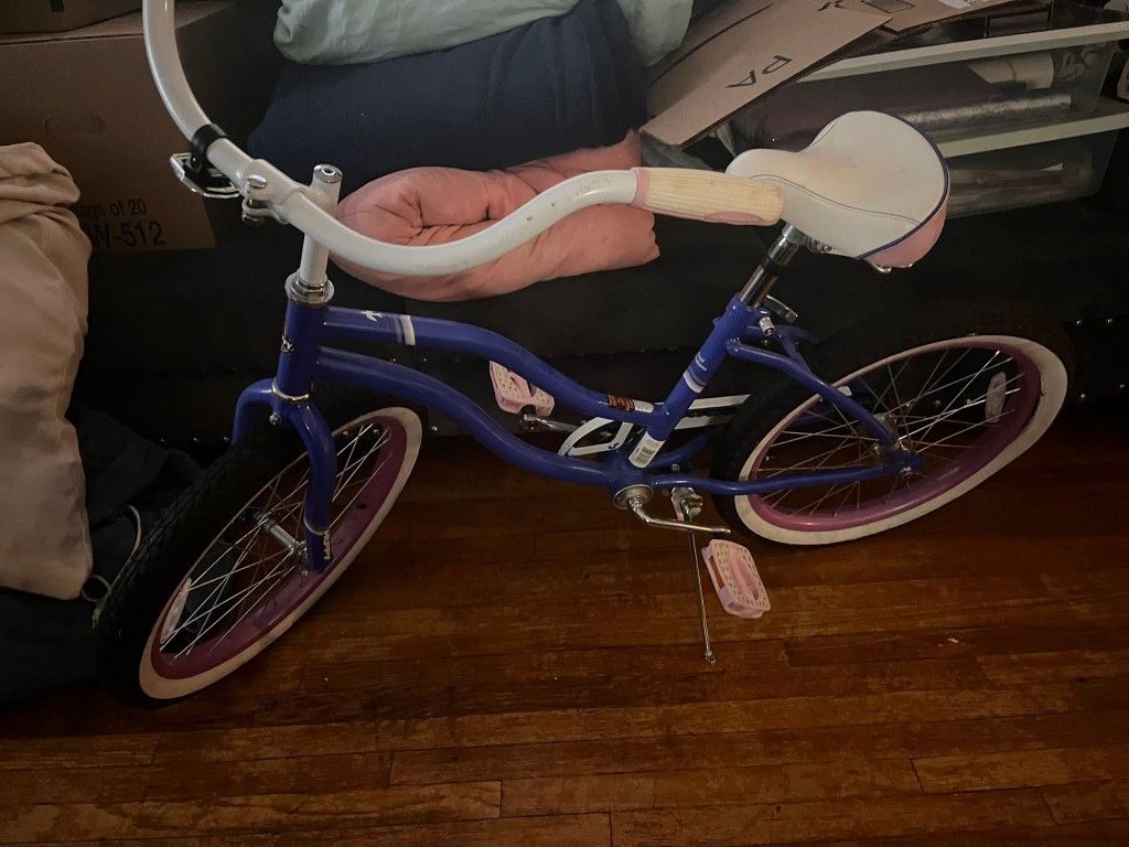 Young Girl Bike