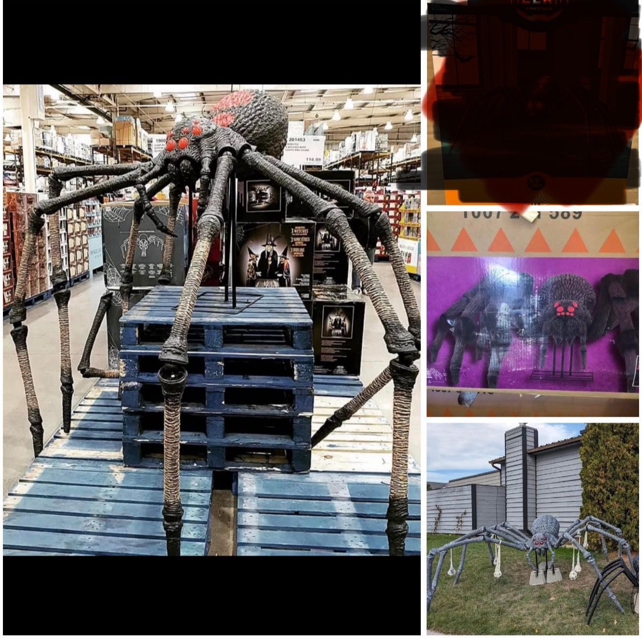Halloween Giant 9.5 Ft Spider