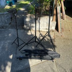 Light Stand Tripods And Reflector Disc