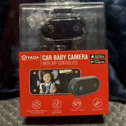 Yada Brand Baby Car Camera- App Controlled- New