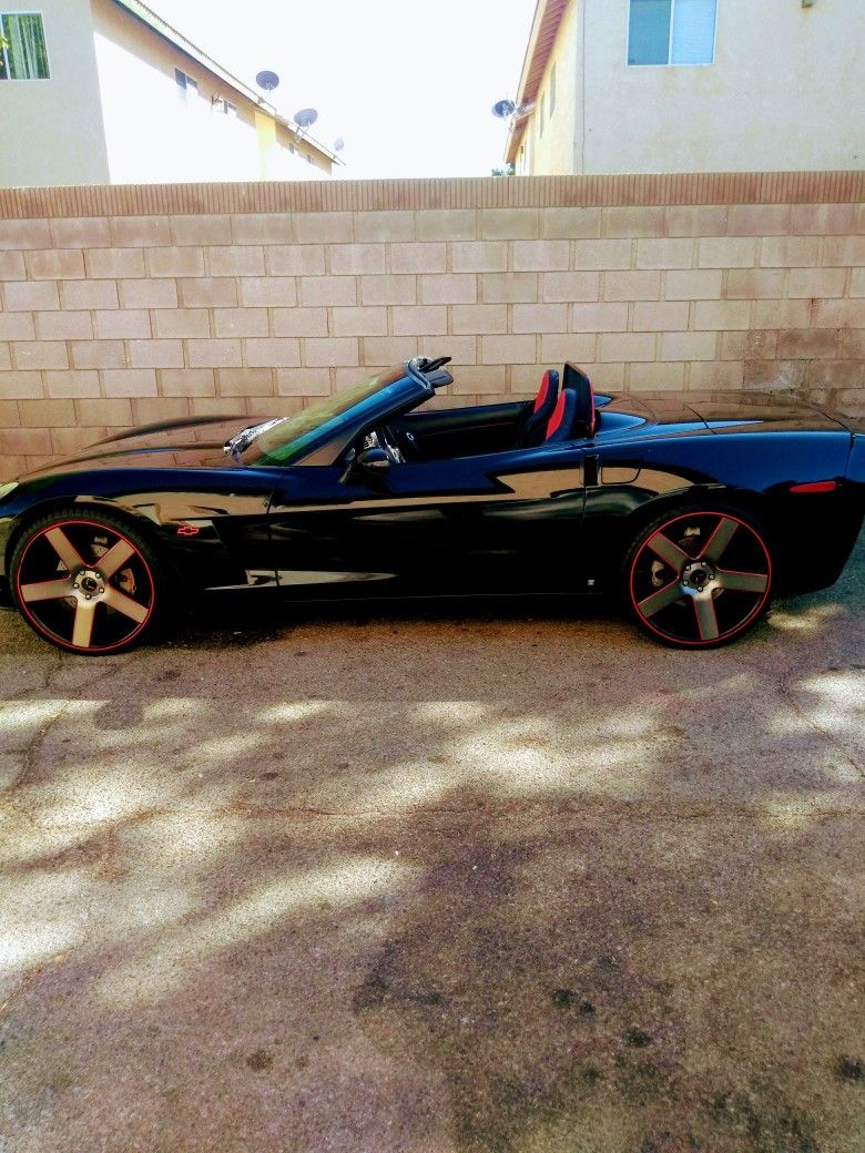 2007 C6 Convertible Corvette Rolling Shell