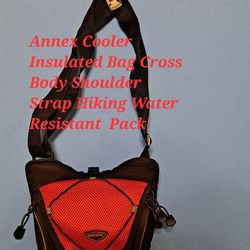 Annex Cooler Insulated Bag Cross Body Shoulder Strap Hiking Water Resistant  Pack-$15.00